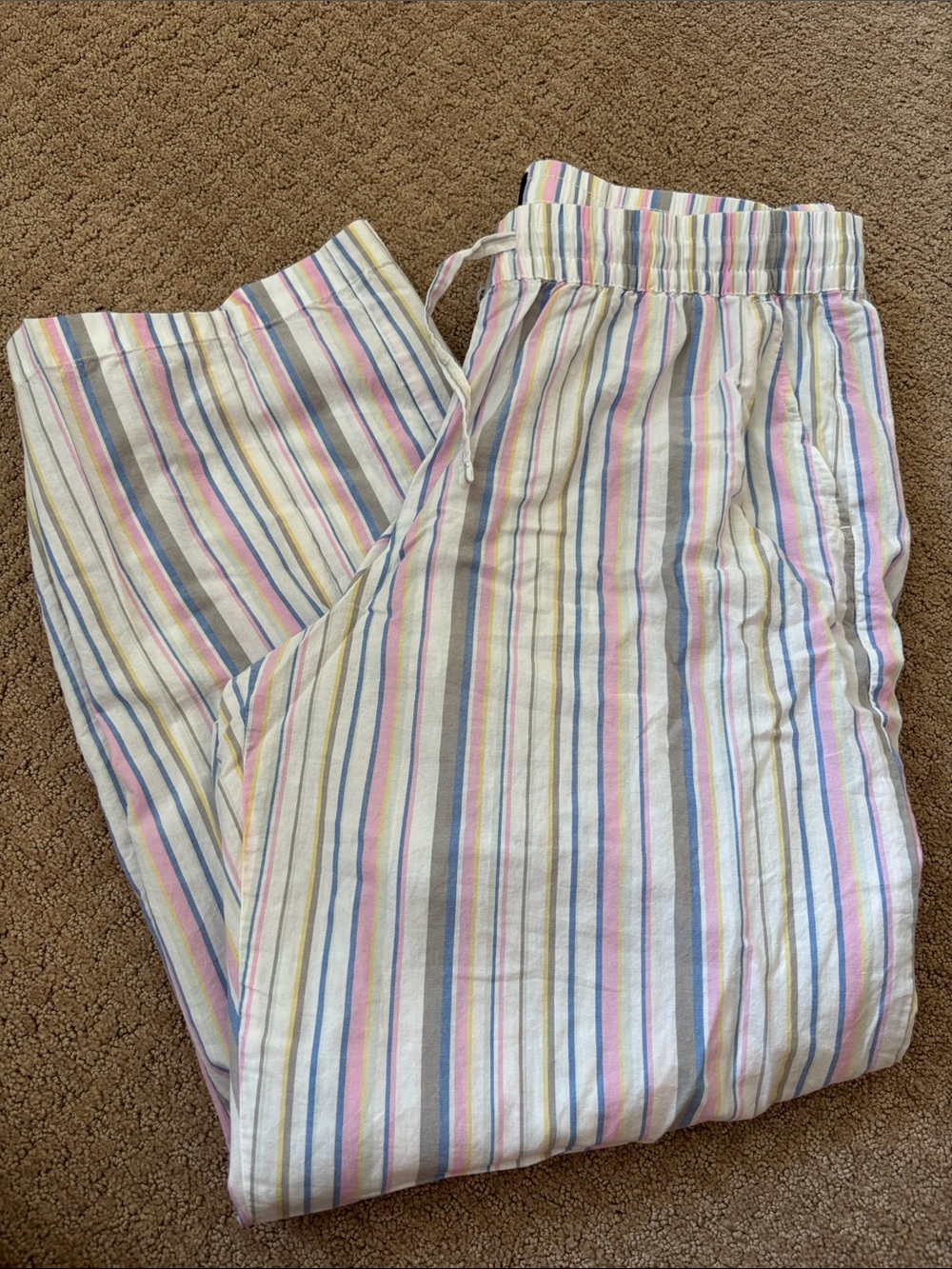 GAP Pastel Pajama Bottoms — Pink, Lavender, Multicolor Trio Bundle - Picture 4 of 8